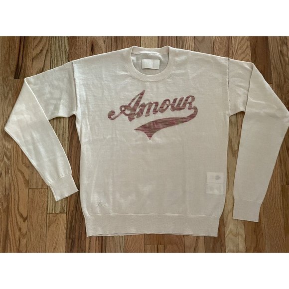 ZADIG & VOLTAIRE $368 Amour Extra Fine Merino Wool Sweater Ivory Size XS - Picture 4 of 9